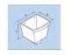 Plain 4 Inch X 3 Inch Sq Rw Head Rect Rw43/rh