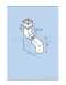 Plain 4 Inch X 3 Inch X 12 Inch Sq Offset Rw43/ao/12