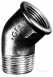 Gf-121 Elbow M And F 45deg -blk 2 1/2