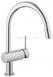Grohe Minta 32321dco Curved Spout Sink Mixer Sus Incl Del
