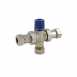 Delabie Tempomatic Mix Pro Basin Mix M3/8 Inch 6v Batt. With Swivel Spout