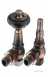 Buckingham Trv Ang Valves Blk/walnut/nic