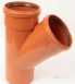 110mm X 45deg Junction D/s Plus Spig Ug406