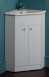 Eastbrook 1.257 Diamante Corner Unit White