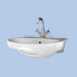 E100 Mirror Cabinet 600mm Grey Ash Wood E10073ga