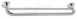 Nova 1 Double Towel Rail 600 Chrome